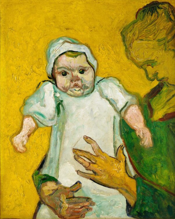 Madame Roulin and Her Baby - by Vincent van Gogh
