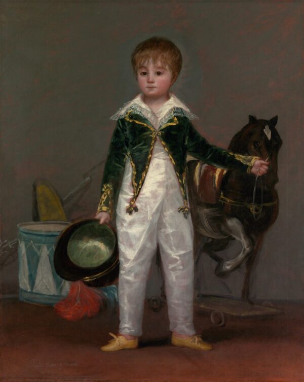 José Costa y Bonells (died l870), Called Pepito - by Francisco Goya y Lucientes