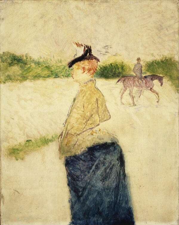 Émilie - by Henri de Toulouse-Lautrec
