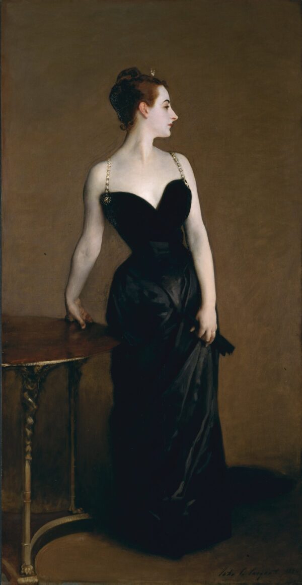 Madame X (Madame Pierre Gautreau) - by John Singer Sargent