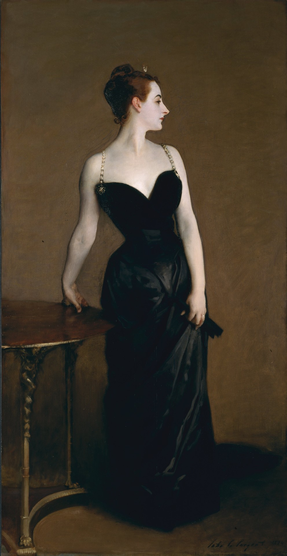 Madame X (Madame Pierre Gautreau) - by John Singer Sargent