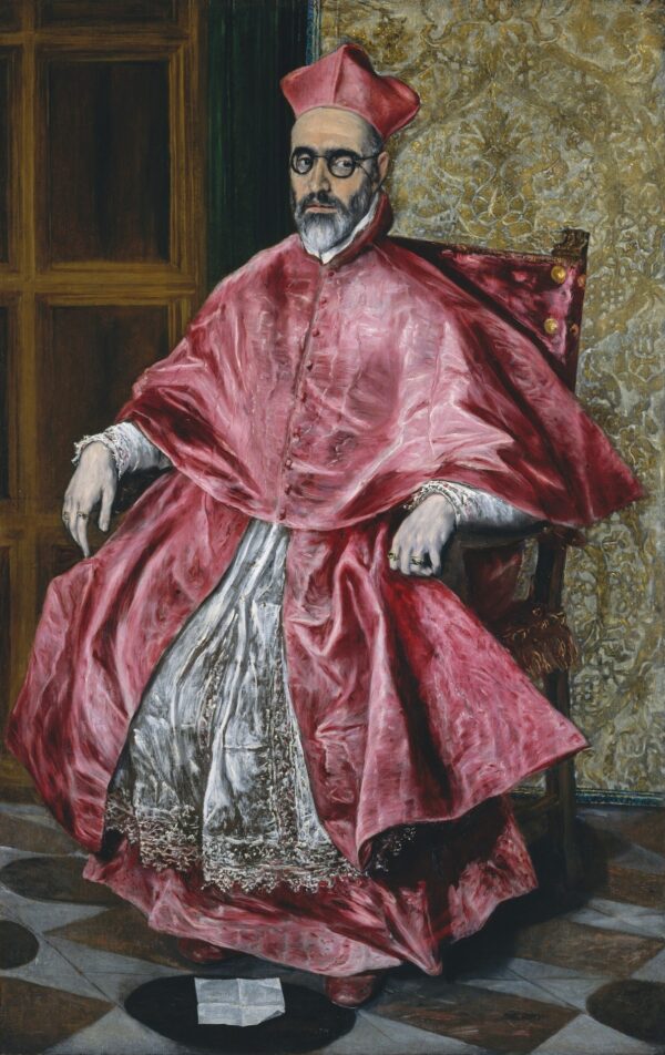 Cardinal Fernando Niño de Guevara - by El Greco