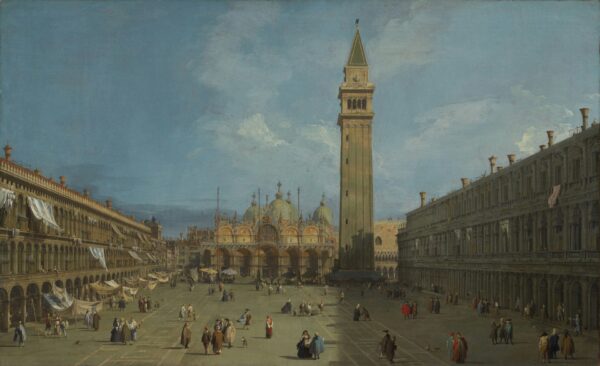 Piazza San Marco - by Canaletto