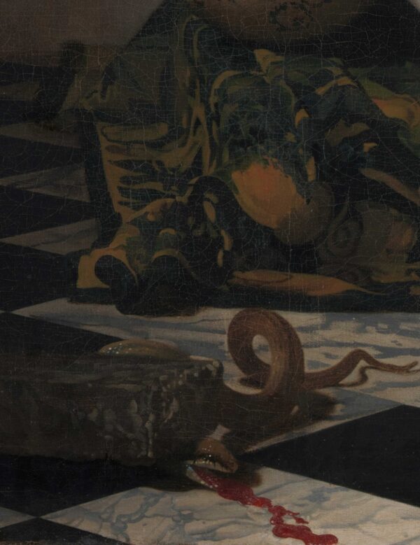 Allegory of the Catholic Faith - by Johannes Vermeer