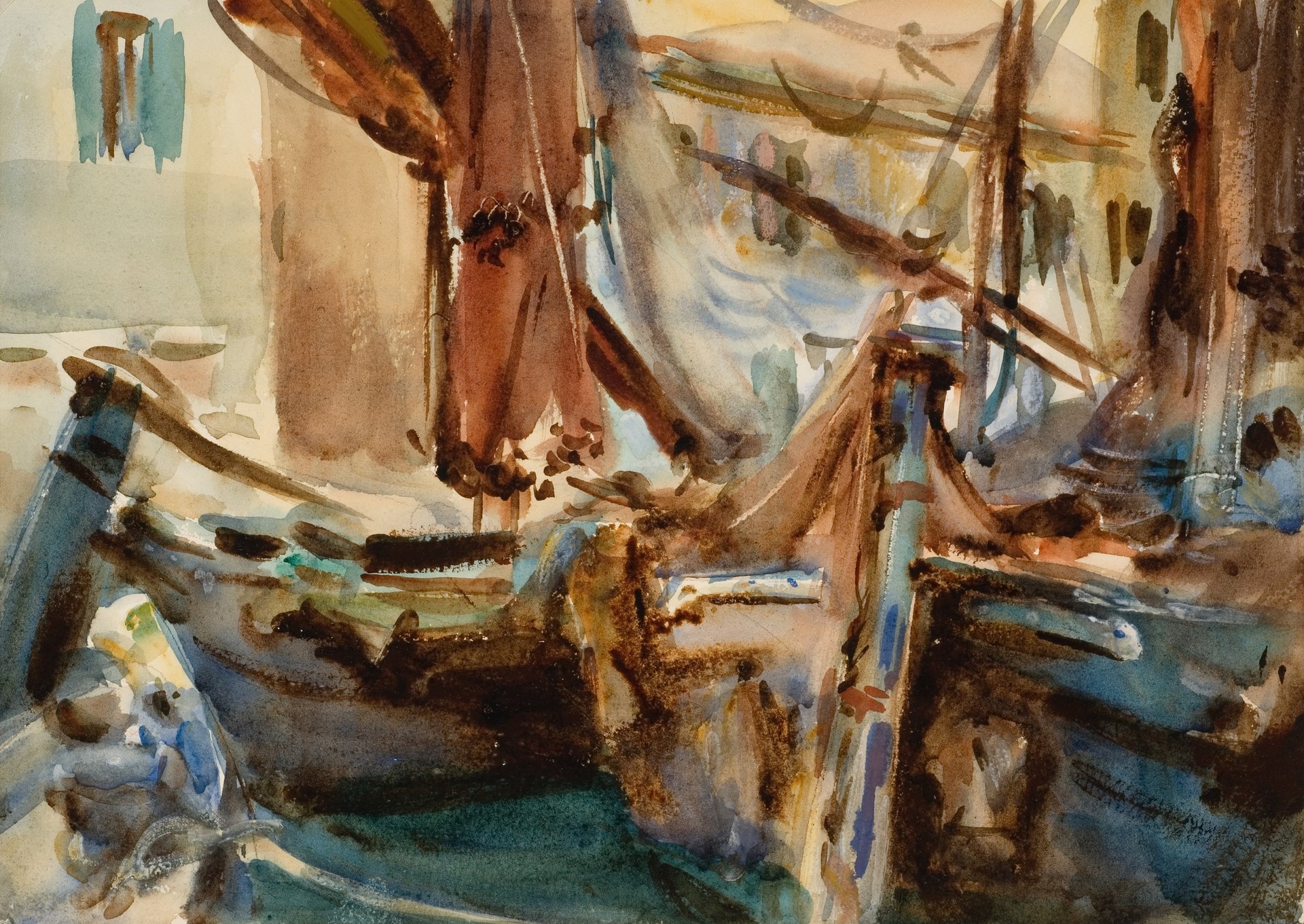 At Chioggia - by John Singer Sargent