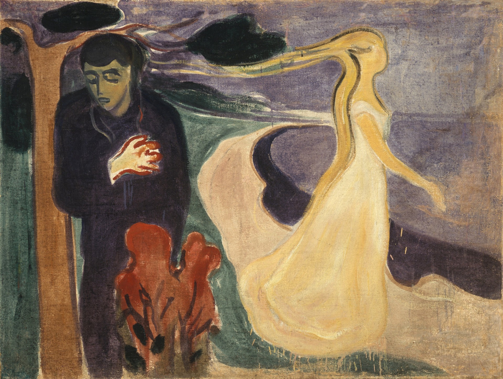 Separation - by Edvard Munch