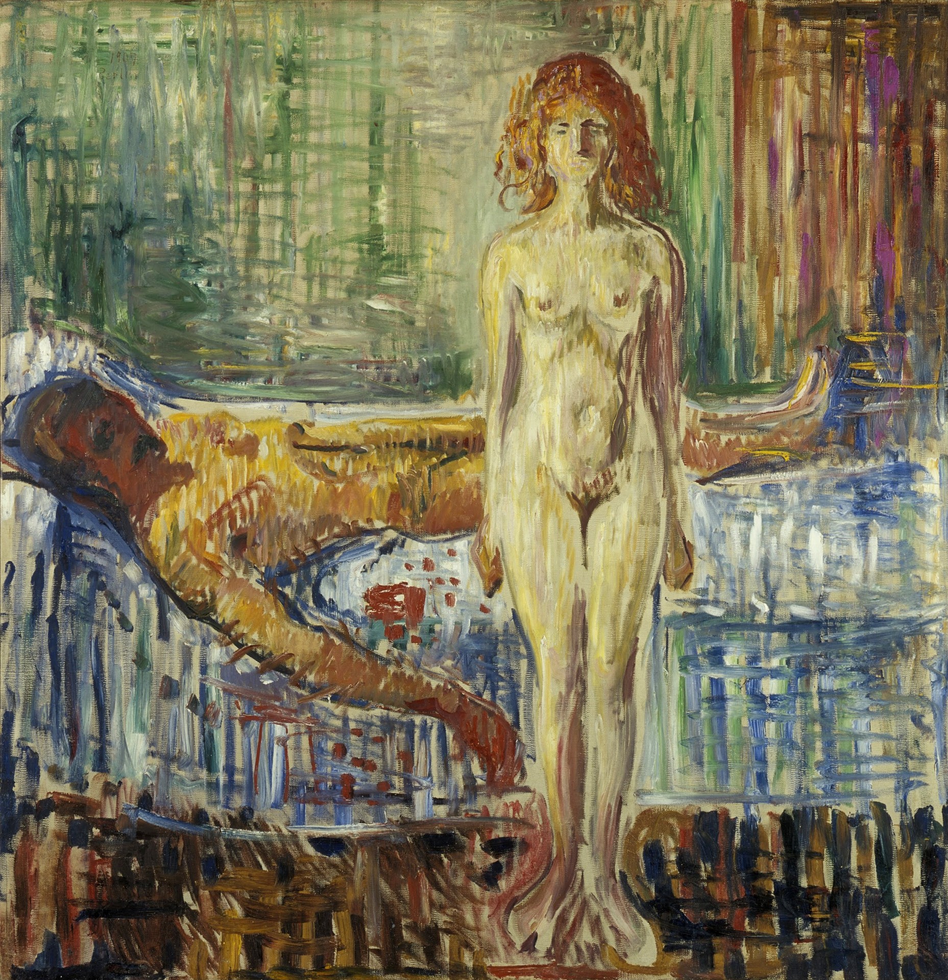 The Death of Marat II - by Edvard Munch