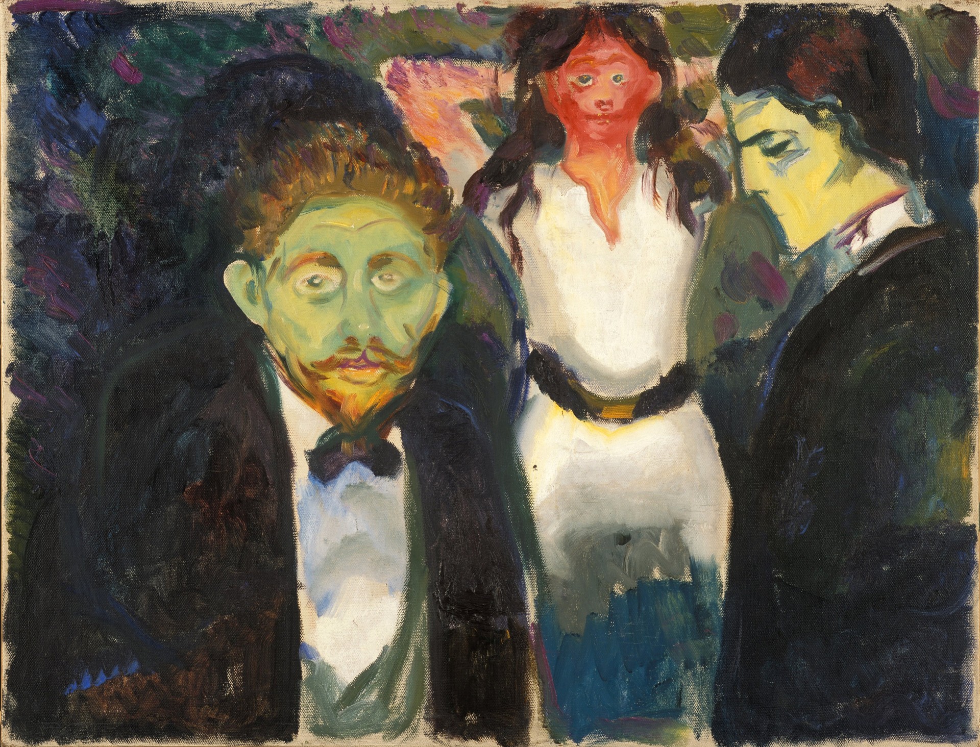 Jealousy - by Edvard Munch
