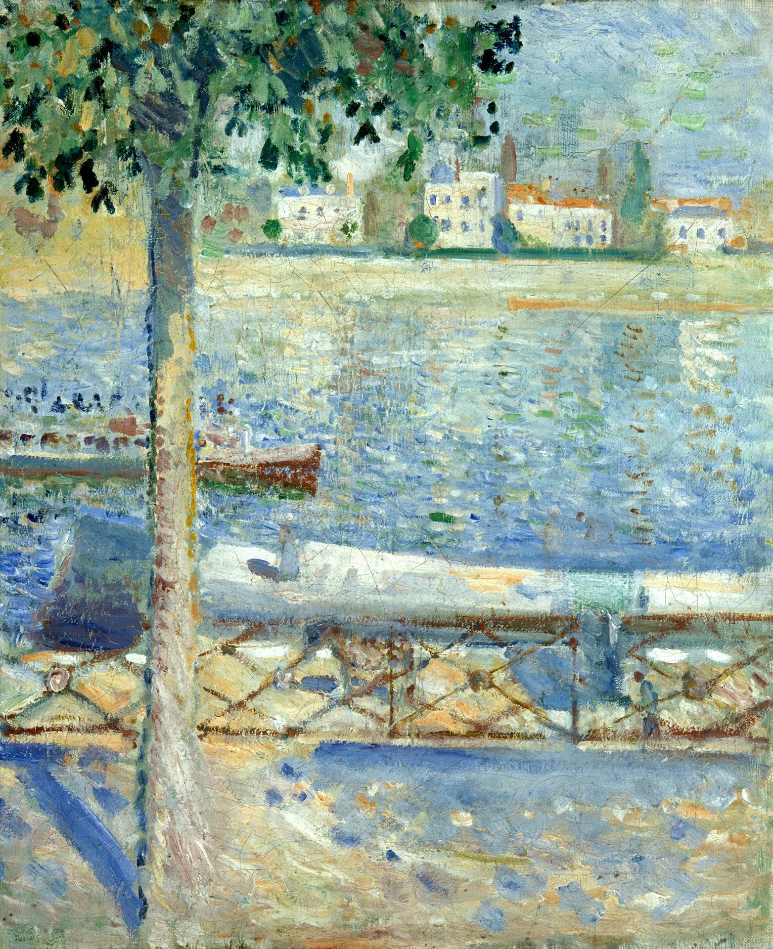 The Seine at Saint-Cloud - by Edvard Munch