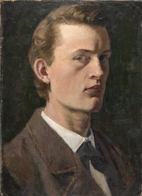Self-Portrait - by Edvard Munch