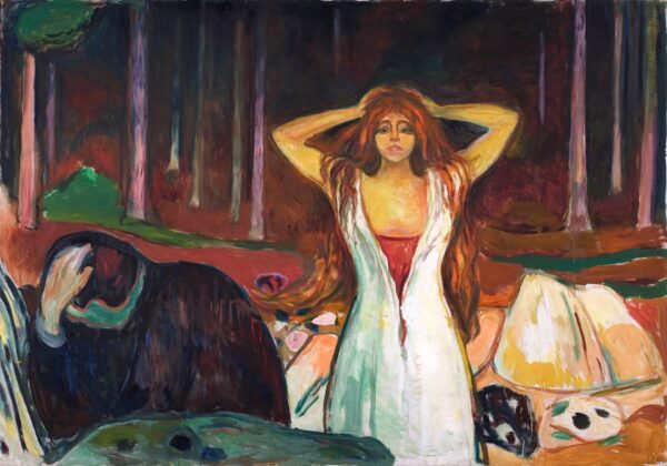 Ashes - by Edvard Munch