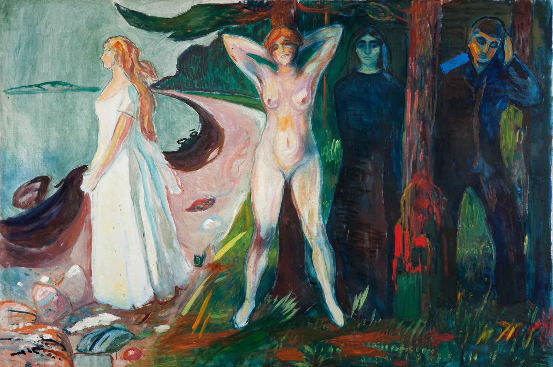 Woman - by Edvard Munch