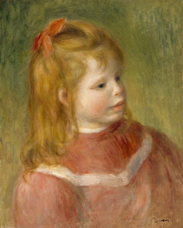 Portrait of Jean - by Pierre-Auguste Renoir
