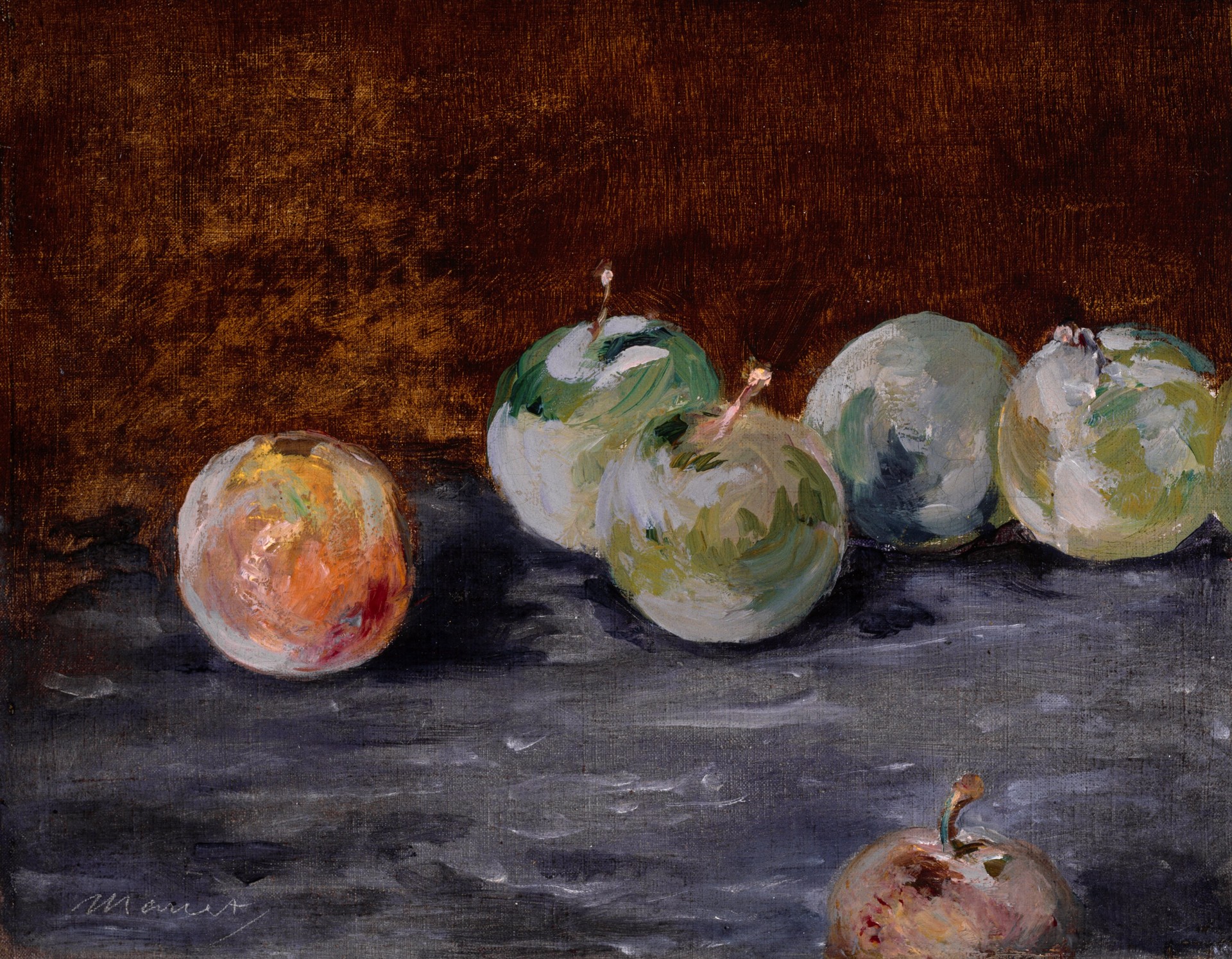 Plums - by Édouard Manet