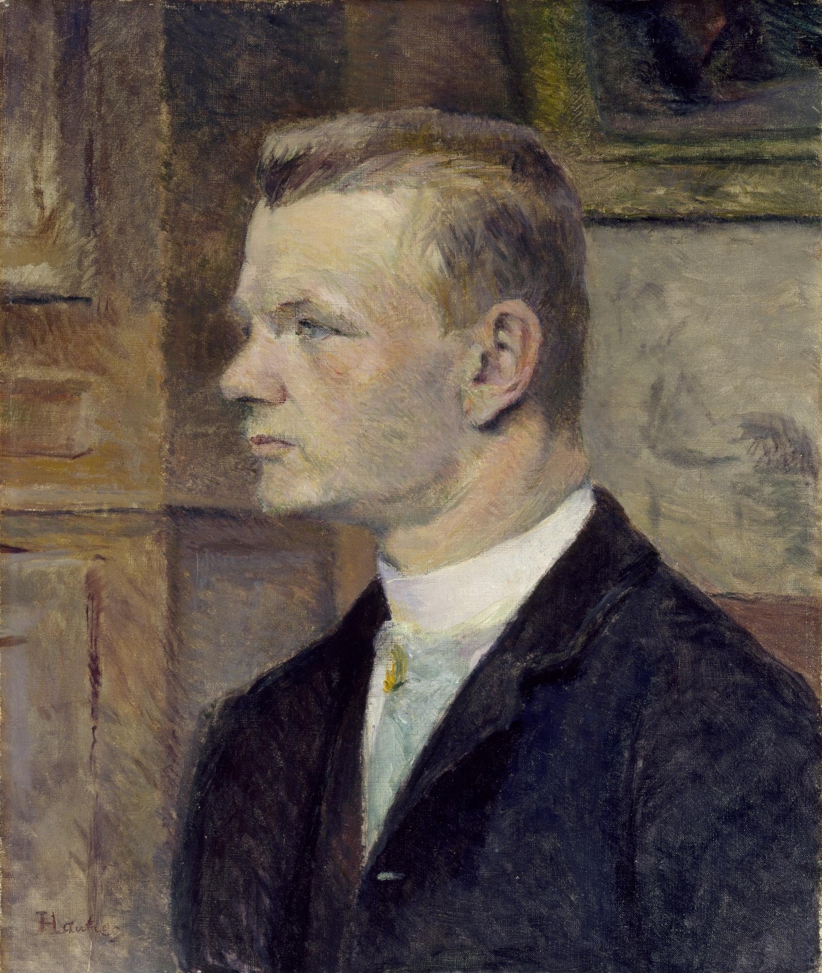 Frederick Wenz - by Henri de Toulouse-Lautrec