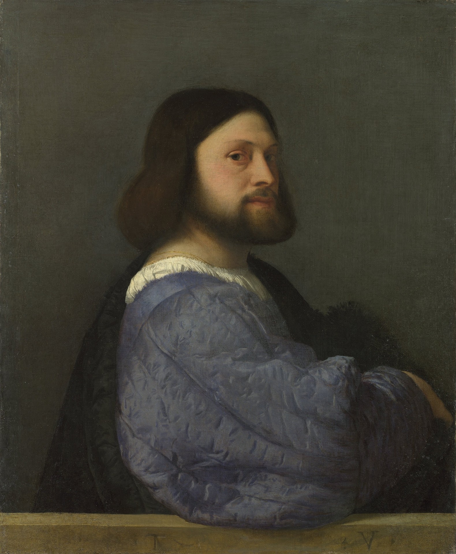 Portrait of Gerolamo (?) Barbarigo - by Titian