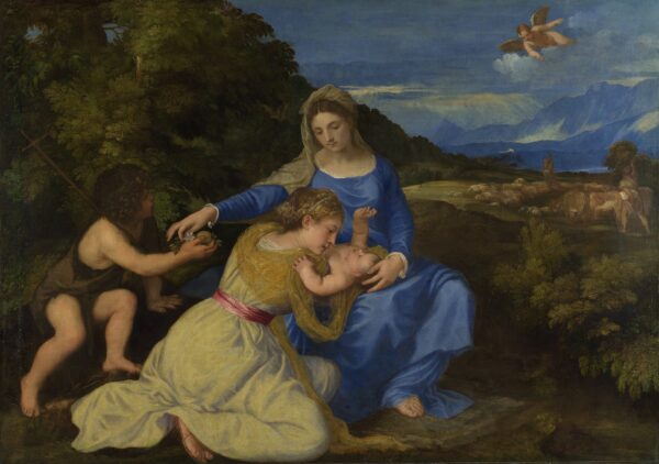 The Aldobrandini Madonna - by Titian