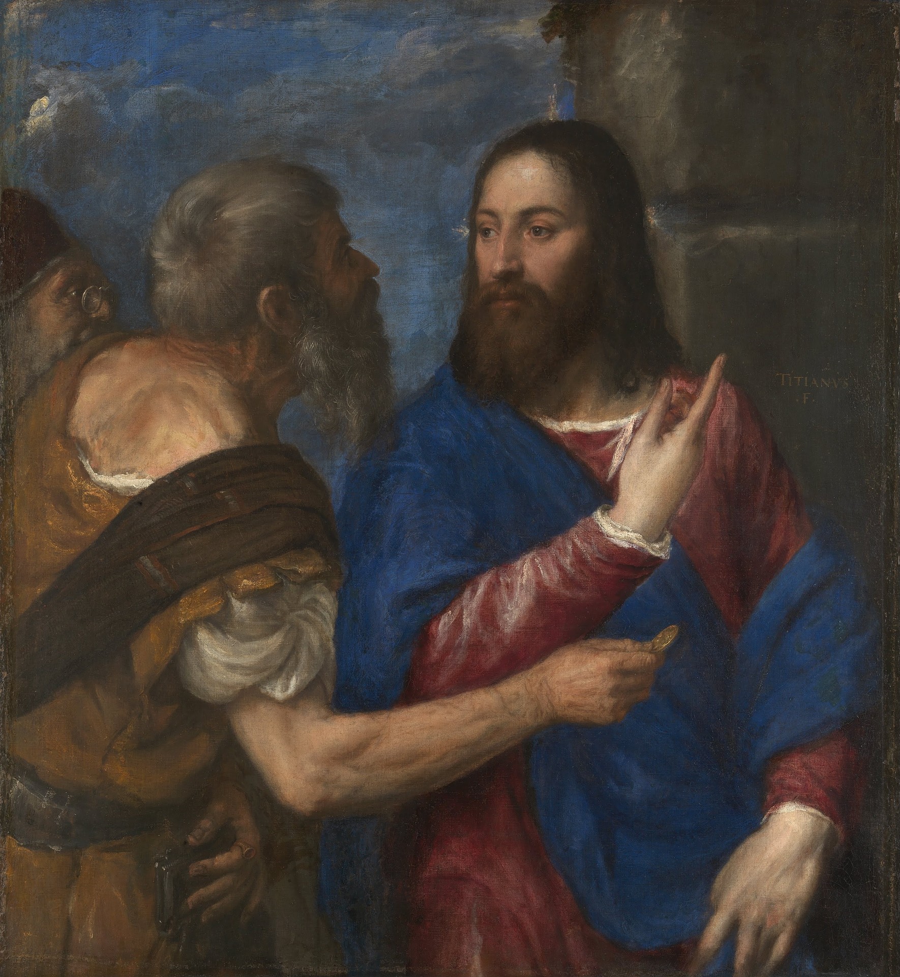 The Tribute Money - by Titian