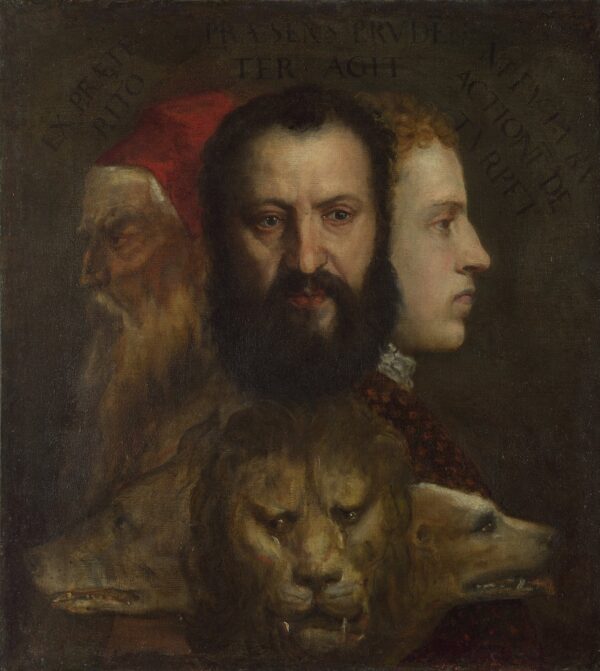 An Allegory of Prudence - by Titian