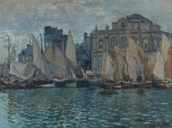 The Museum at Le Havre - by Claude Monet