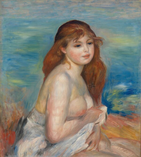 Etter badet - Pierre-Auguste Renoir