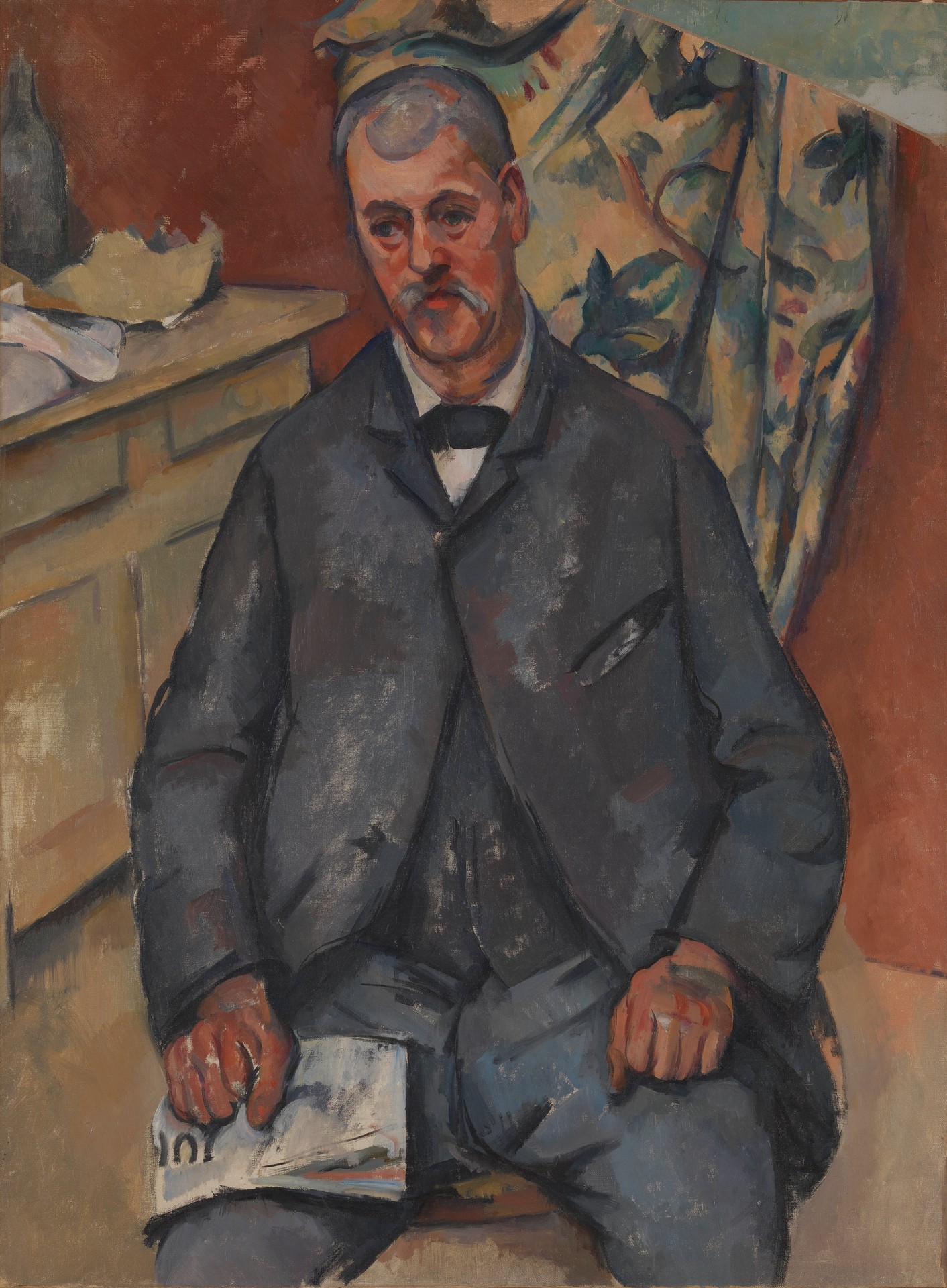 Seated Man - by Paul Cézanne