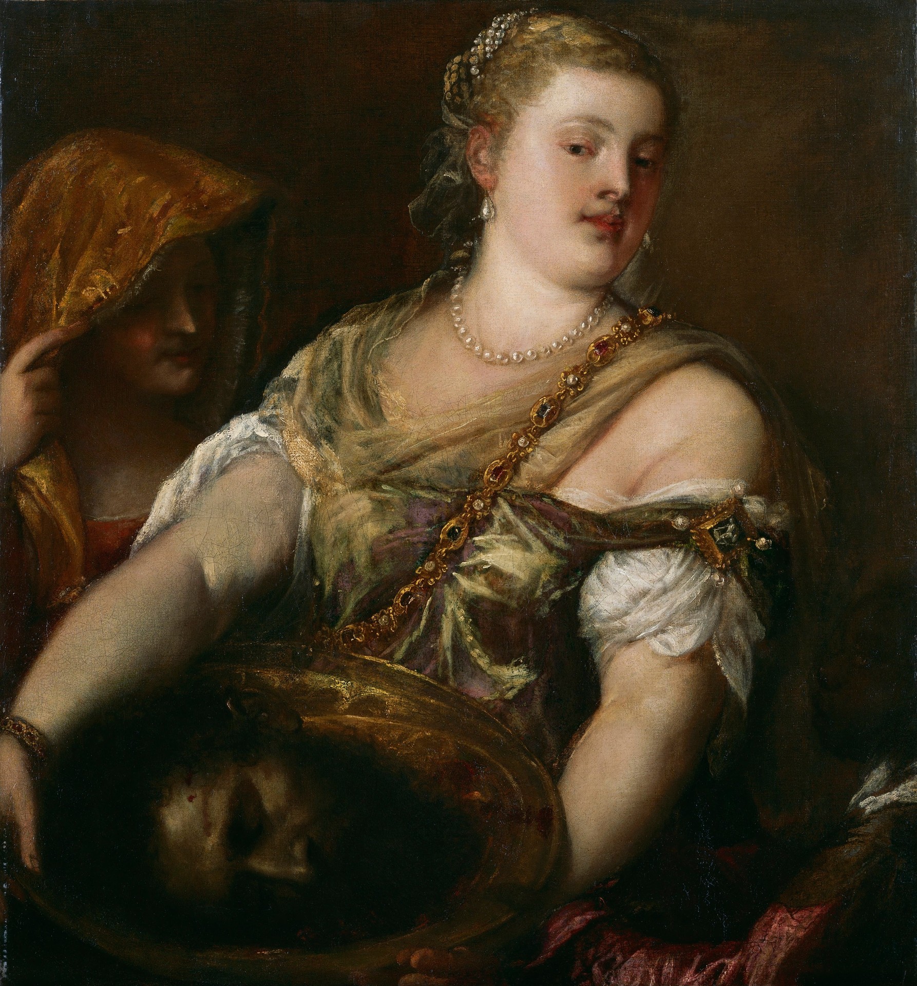 Salome with the Head of John the Baptist - by Titian