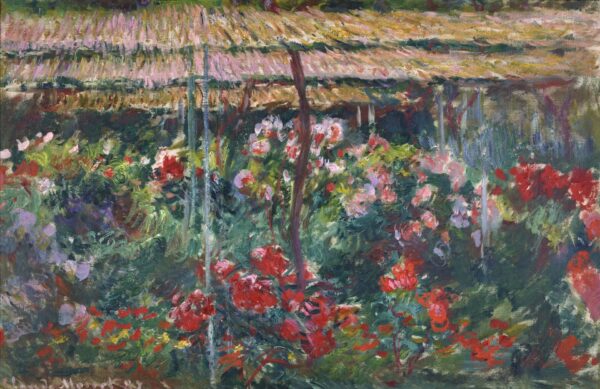 Peony Garden - by Claude Monet