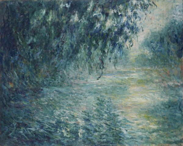 Morning on the Seine - by Claude Monet