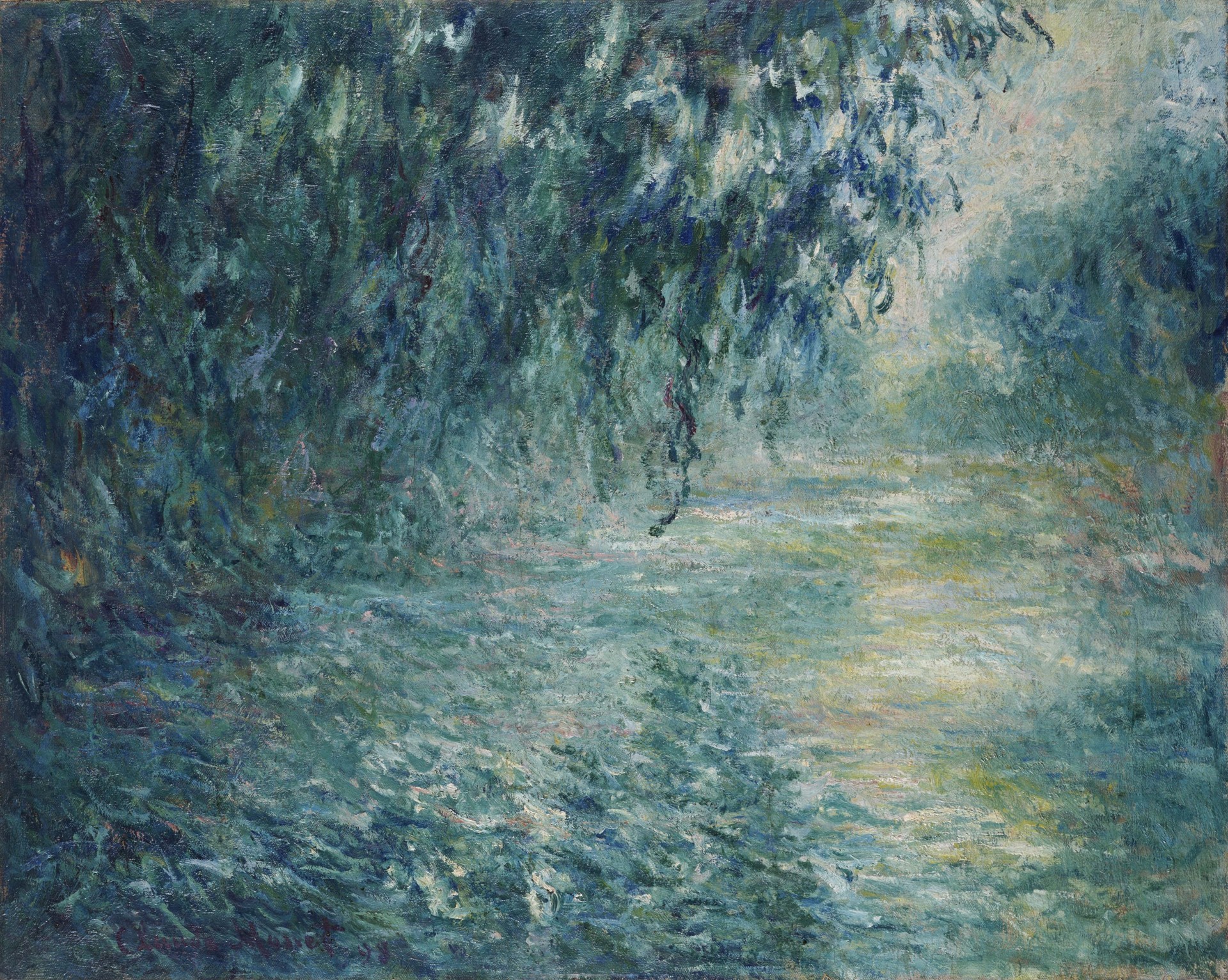 Morning on the Seine - by Claude Monet