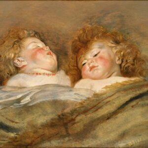 Two Sleeping Children - by Peter Paul Rubens