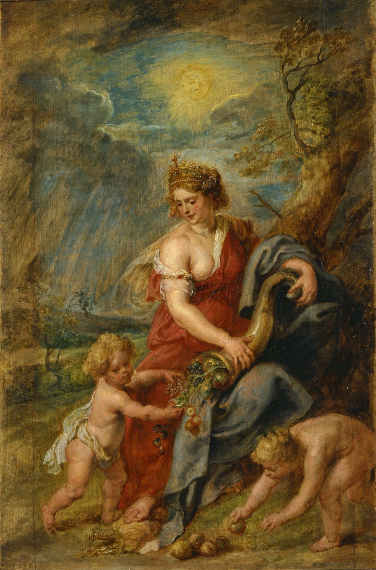 Abundance (Abundantia) - by Peter Paul Rubens