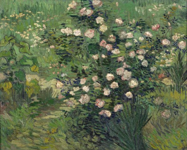 Roses - by Vincent van Gogh