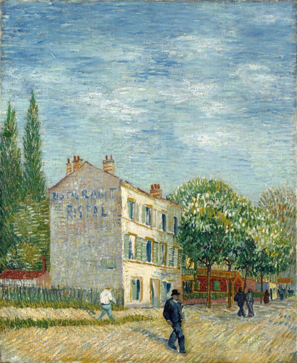 Restaurant Rispal at Asnières (Le restaurant Rispal à Asnières) - by Vincent van Gogh