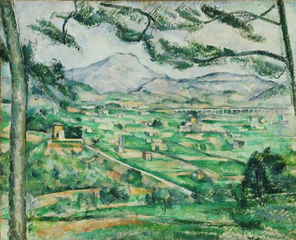 Mont Sainte-Victoire - by Paul Cézanne