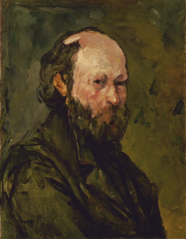 Self-Portrait - by Paul Cézanne