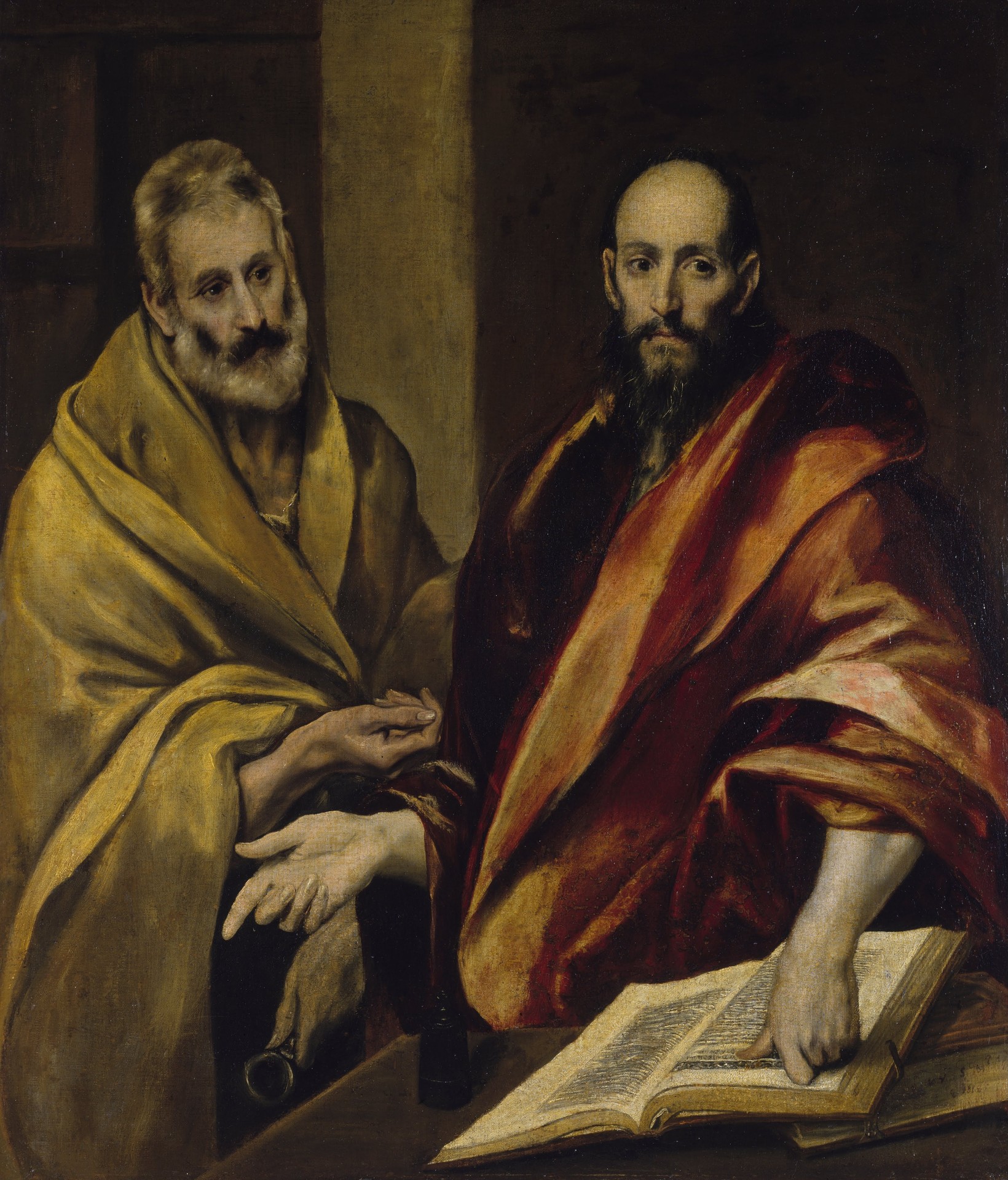 St's Peter and Paul - by El Greco