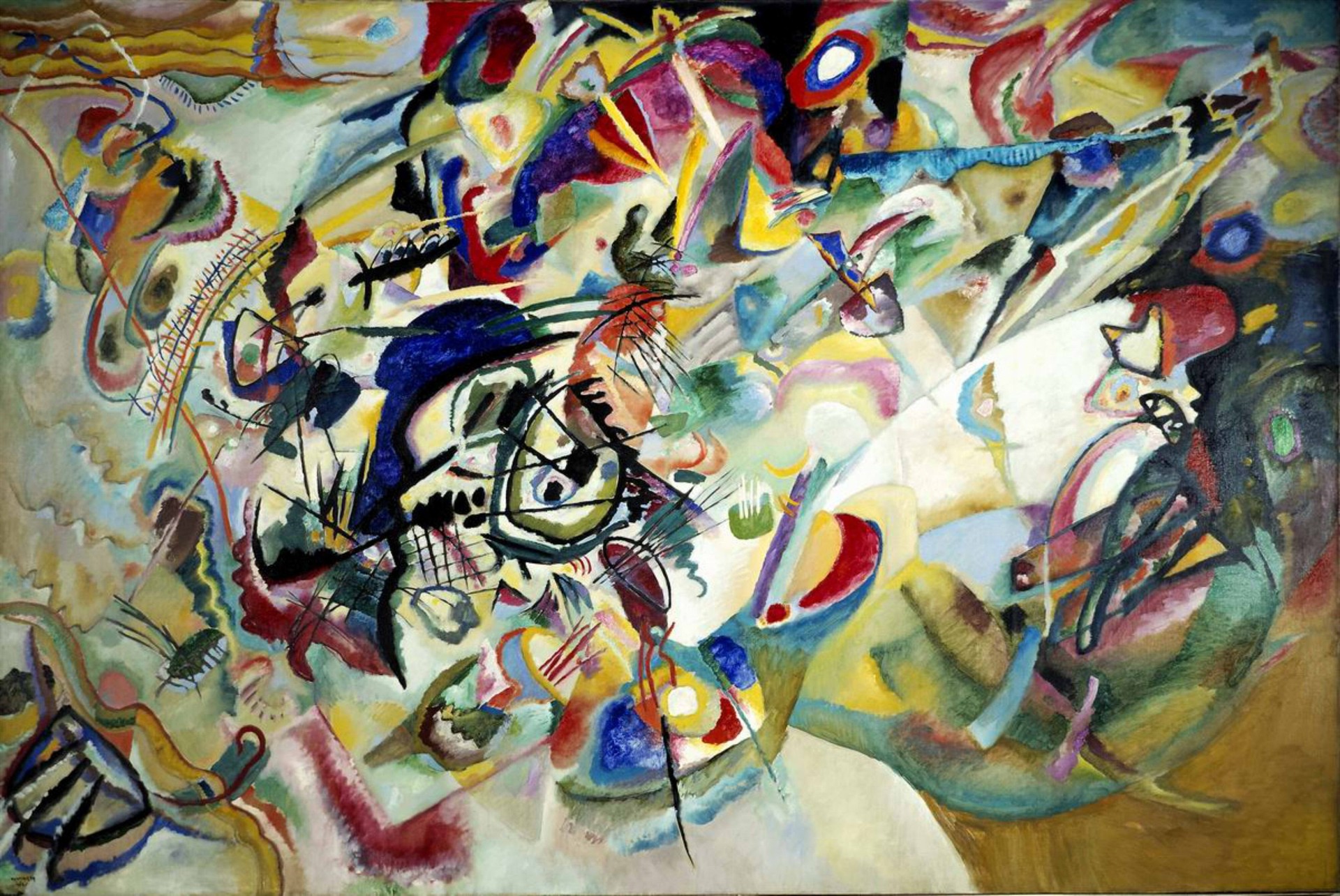 Композиция VII - by Wassily Kandinsky
