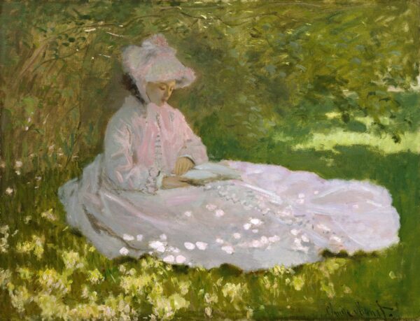 Springtime - by Claude Monet