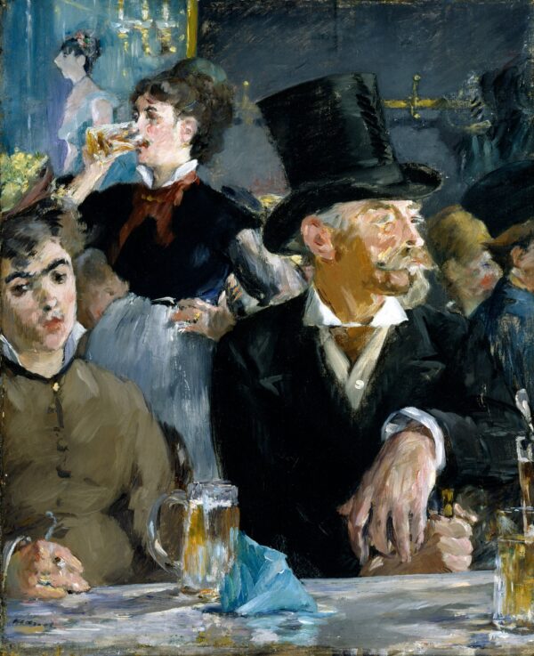 At the Café - by Édouard Manet