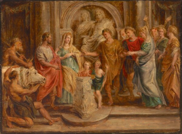 Constantine’s Marriage - by Peter Paul Rubens