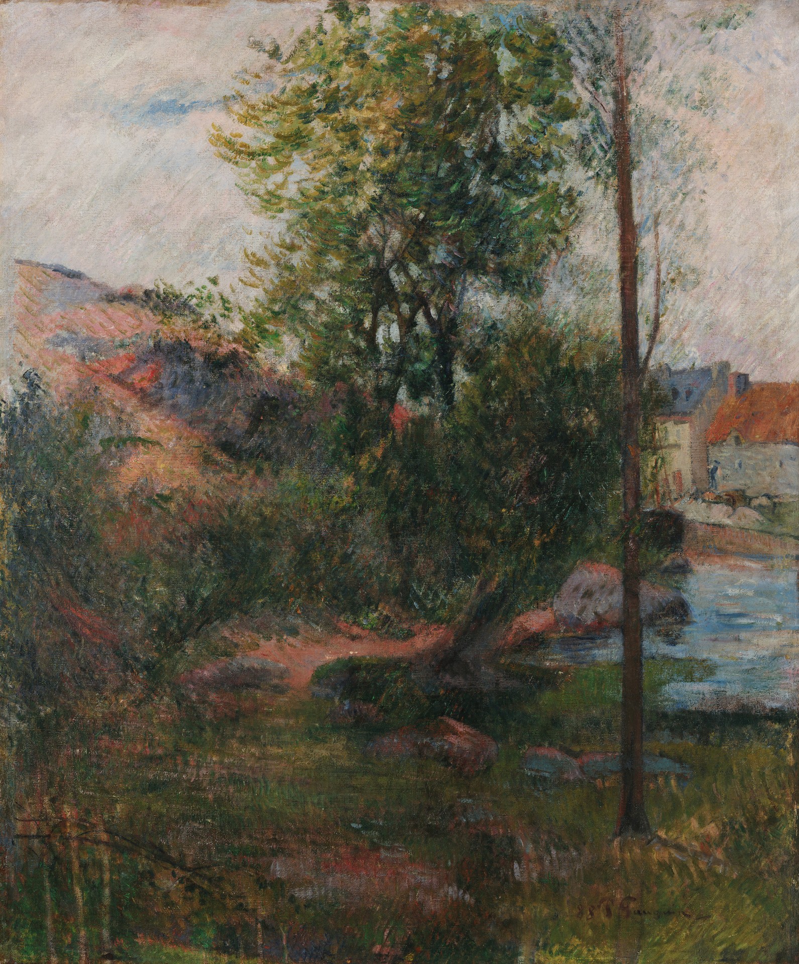 Willow - by the Aven - by Paul Gauguin
