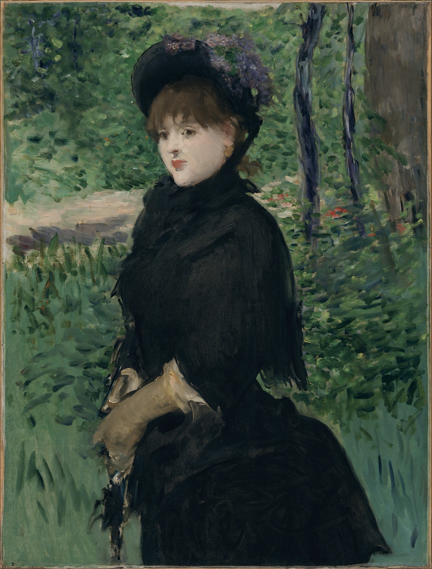 Promenade - by Édouard Manet