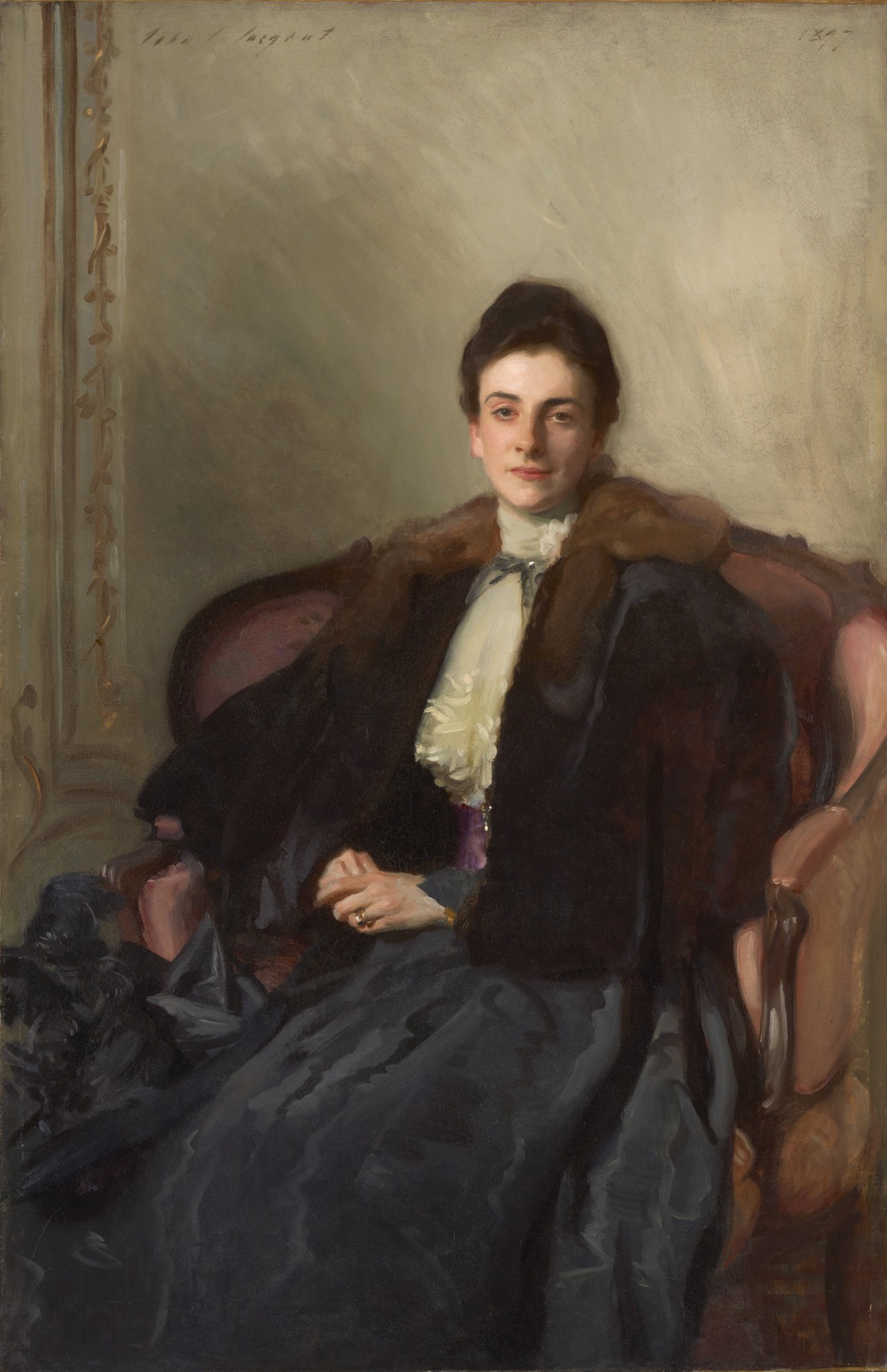 Portrait of Mrs. Harold Wilson - by John Singer Sargent