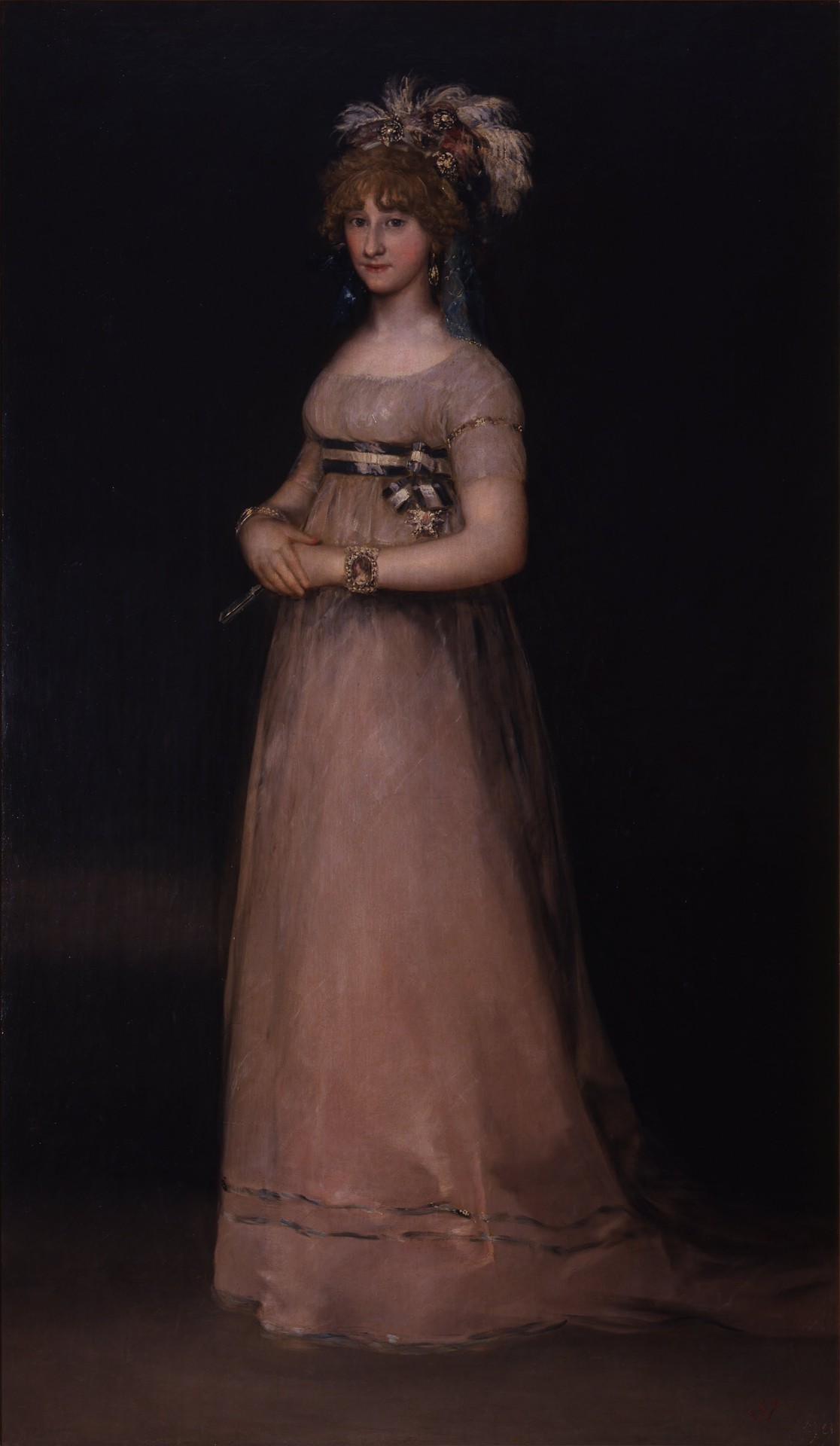 Portrait of the Countess of Chinchon - by Francisco Goya y Lucientes