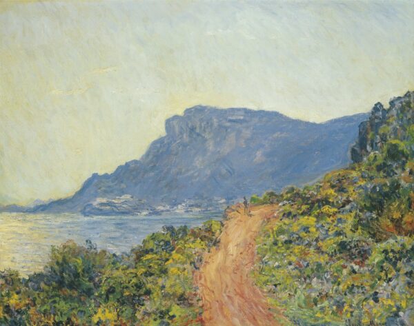 La Corniche near Monaco - by Claude Monet