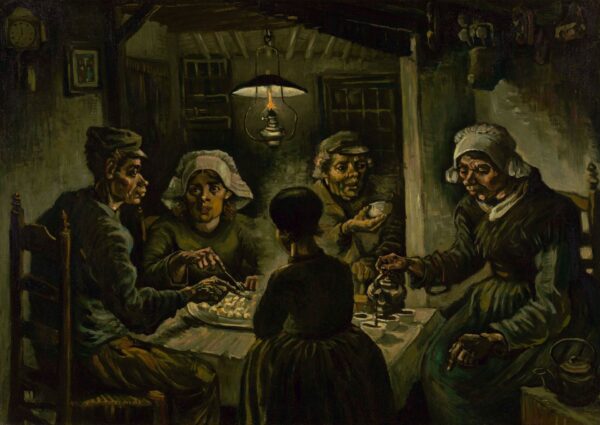 The potato eaters - by Vincent van Gogh