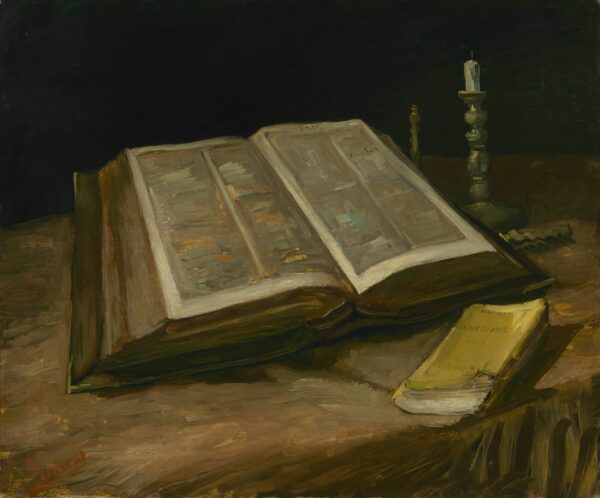 Still Life with Bible - by Vincent van Gogh