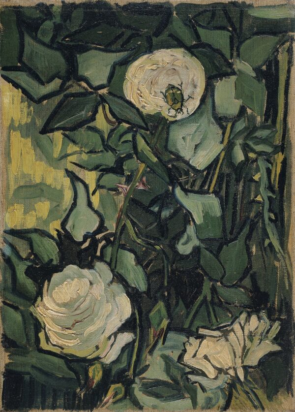 Roses - by Vincent van Gogh