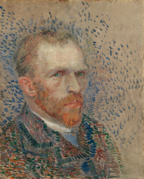 Self-portrait - by Vincent van Gogh